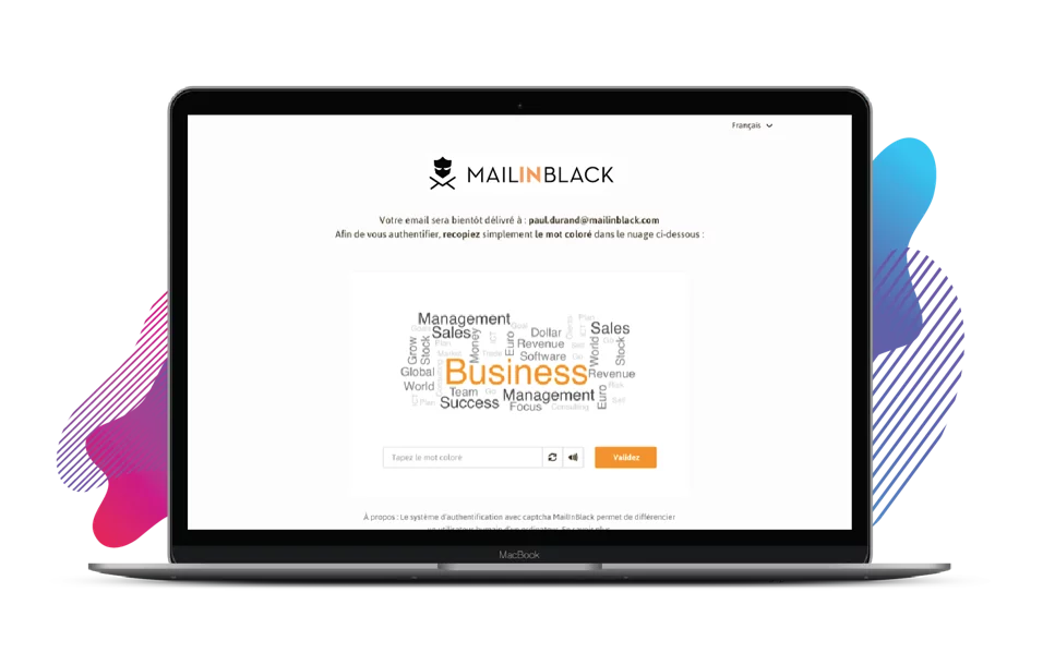 MailinBlack authentification